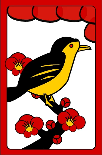 2월 · Feb · Plum Blossom + Warbler · 매조 꾀꼬리 · Animal 열